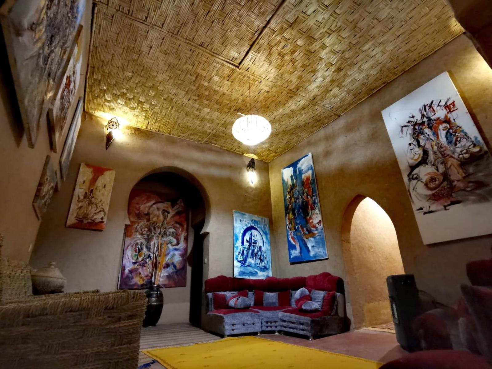 Kasbah Du Peintre Bed & Breakfast Aït Benhaddou Exterior photo